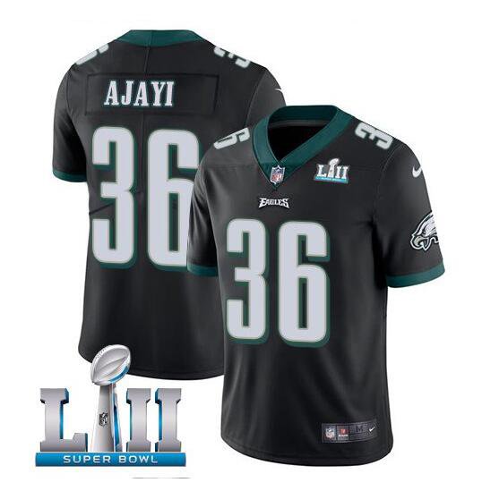 Size M Jay Ajayi #36 Philadelphia Eagles 2018 Super Bowl LII Player Men