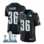 Size M Jay Ajayi #36 Philadelphia Eagles 2018 Super Bowl LII Player Men's Jersey Black