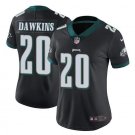 Size L Brian Dawkins #20 Philadelphia Eagles 2018 Super Bowl LII Player Women's Jersey Black