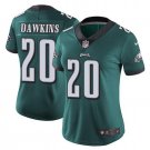 Size XXL Brian Dawkins #20 Philadelphia Eagles 2018 Super Bowl LII Women's Jersey Midnight Green