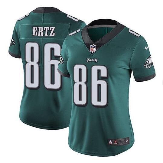 Size XXL Zach Ertz 86 Philadelphia Eagles 2018 Super Bowl LII Women's