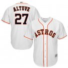 Size XXXL Jose Altuve #27 Houston Astros Cool Base Player Men's Jersey White