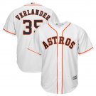 Size XXXL Justin Verlander #35 Houston Astros Cool Base Player Men's Jersey White