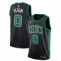 Size L Men's Jayson Tatum #0 Boston Celtics Swingman Jersey Black - Statement Edition