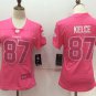 Size S Women's Travis Kelce #87 Kansas City Chiefs Limited Player Jersey Pink