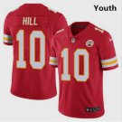 Size L Youth Tyreek Hill #10 Kansas City Chiefs Limited Player Jersey Red