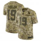 Size M Men's Adam Thielen #19 Minnesota Vikings Salute to Service Limited Jersey Camo
