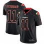 Men's Larry Fitzgerald #11 Arizona Cardinals Limited Player Jersey Black Shadow