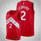 Size L Men's Kawhi Leonard #2 Toronto Raptors 2018/19 Swingman Jersey City Edition Red