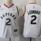 Size S Youth Kawhi Leonard #2 Toronto Raptors Swingman Jersey Association Edition White