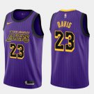 Men's Anthony Davis #23 Los Angeles Lakers 2019/20 Swingman Jersey Purple City Edition