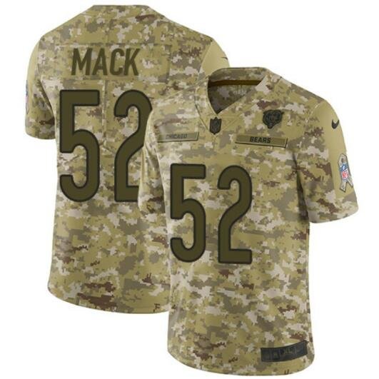 khalil mack salute to service jersey bears