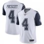 Men's Dak Prescott #4 Dallas Cowboys Color Rush Limited Player Jersey White