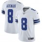 Men's Troy Aikman #8 Dallas Cowboys Limited Player Jersey White