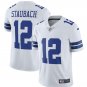 Men's Roger Staubach #12 Dallas Cowboys Limited Player Jersey White