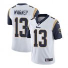 Men's Kurt Warner #13 Los Angeles Rams Limited Player Jersey White