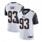 Men's Ndamukong Suh #93 Los Angeles Rams Limited Player Jersey White