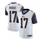 Men's Robert Woods #17 Los Angeles Rams Limited Player Jersey White