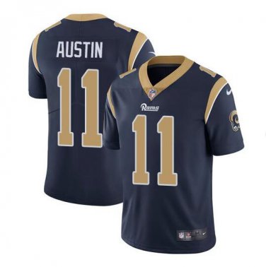 Men's Tavon Austin #11 Los Angeles Rams Limited Player Jersey Navy