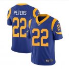 Men's Marcus Peters #22 Los Angeles Rams Limited Player Jersey Royal