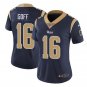 Women's Jared Goff #16 Los Angeles Rams Limited Player Jersey Navy