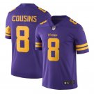 Men's Kirk Cousins #8 Minnesota Vikings Color Rush Limited Player Jersey Purple