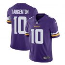 Men's Fran Tarkenton #10 Minnesota Vikings Limited Player Jersey Purple