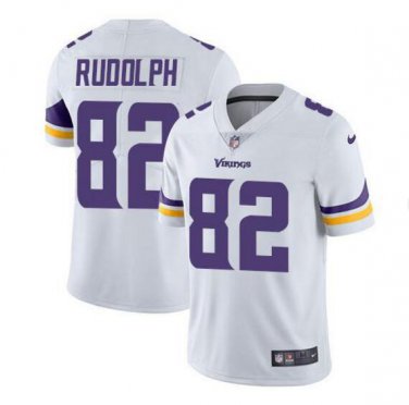 Men's Kyle Rudolph #82 Minnesota Vikings Limited Player Jersey White