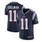 Men's Julian Edelman #11 New England Patriots Limited Player Jersey Navy