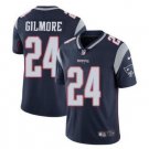 Men's Stephon Gilmore #24 New England Patriots Limited Player Jersey Navy
