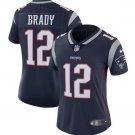 Women's Tom Brady #12 New England Patriots Limited Player Jersey Navy