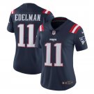 Women's Julian Edelman #11 New England Patriots Color Rush Limited Player Jersey Navy