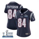 Women's Cordarrelle Patterson #84 New England Patriots Limited Player Jersey Navy