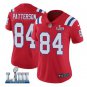 Women's Cordarrelle Patterson #84 New England Patriots Limited Player Jersey Red