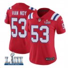 Women's Kyle Van Noy #53 New England Patriots Limited Player Jersey Red