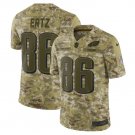 Men's Zach Ertz #86 Philadelphia Eagles Salute to Service Limited Player Jersey Camo