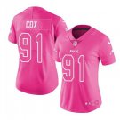 Women's Fletcher Cox #91 Philadelphia Eagles Limited Player Jersey Pink