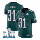 Men's Jalen Mills #31 Philadelphia Eagles Limited Player Jersey Midnight Green