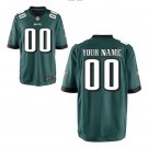 Custom Men's Philadelphia Eagles Limited Jersey Midnight Green