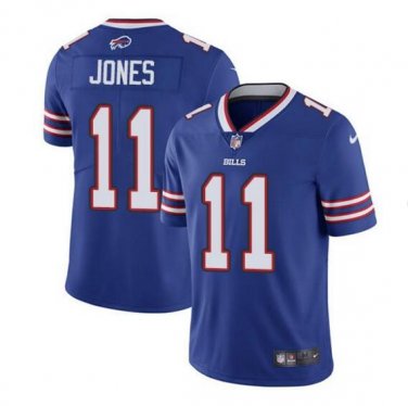 Men's Zay Jones #11 Buffalo Bills Limited Player Jersey Royal
