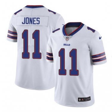 Men's Zay Jones #11 Buffalo Bills Limited Player Jersey White