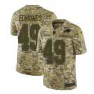 Men's Tremaine Edmunds #49 Buffalo Bills Salute to Service Limited Player Jersey Camo
