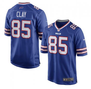 Men's Charles Clay #85 Buffalo Bills Game Player Jersey Royal