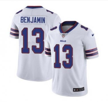 Men's Kelvin Benjamin #13 Buffalo Bills Limited Player Jersey White