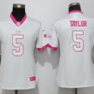Women's Tyrod Taylor #5 Buffalo Bills Limited Player Jersey White Pink