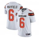 Men's Baker Mayfield #6 Cleveland Browns Limited Player Jersey White