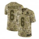 Men's Baker Mayfield #6 Cleveland Browns Salute to Service Limited Player Jersey Camo