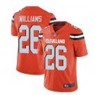 Men's Greedy Williams #26 Cleveland Browns Limited Player Jersey Orange