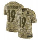 Men's JuJu Smith-Schuster #19 Pittsburgh Steelers Salute to Service Limited Player Jersey Camo