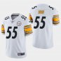 Men's Devin Bush #55 Pittsburgh Steelers Limited Player Jersey White